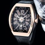 Franck Muller V45 SC DT Gold steel case Diameter 54mm watch